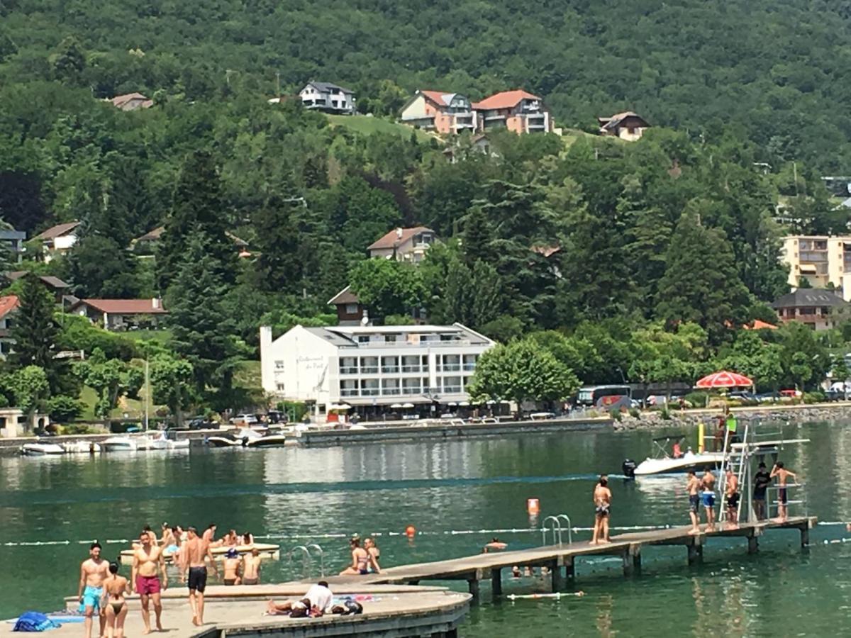 Pause Detente Sur La Port Du Bourget Du Lac Le Bourget-du-Lac Esterno foto